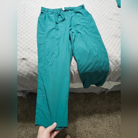 WonderWink Hunter Green Women's Scrub Pants - Picture 1 of 4